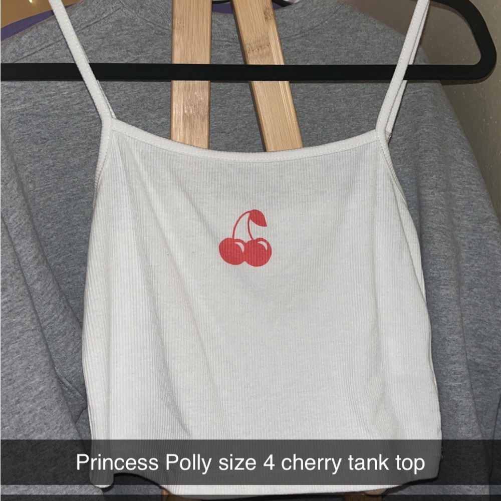 Princess Polly Cherry Tank Top